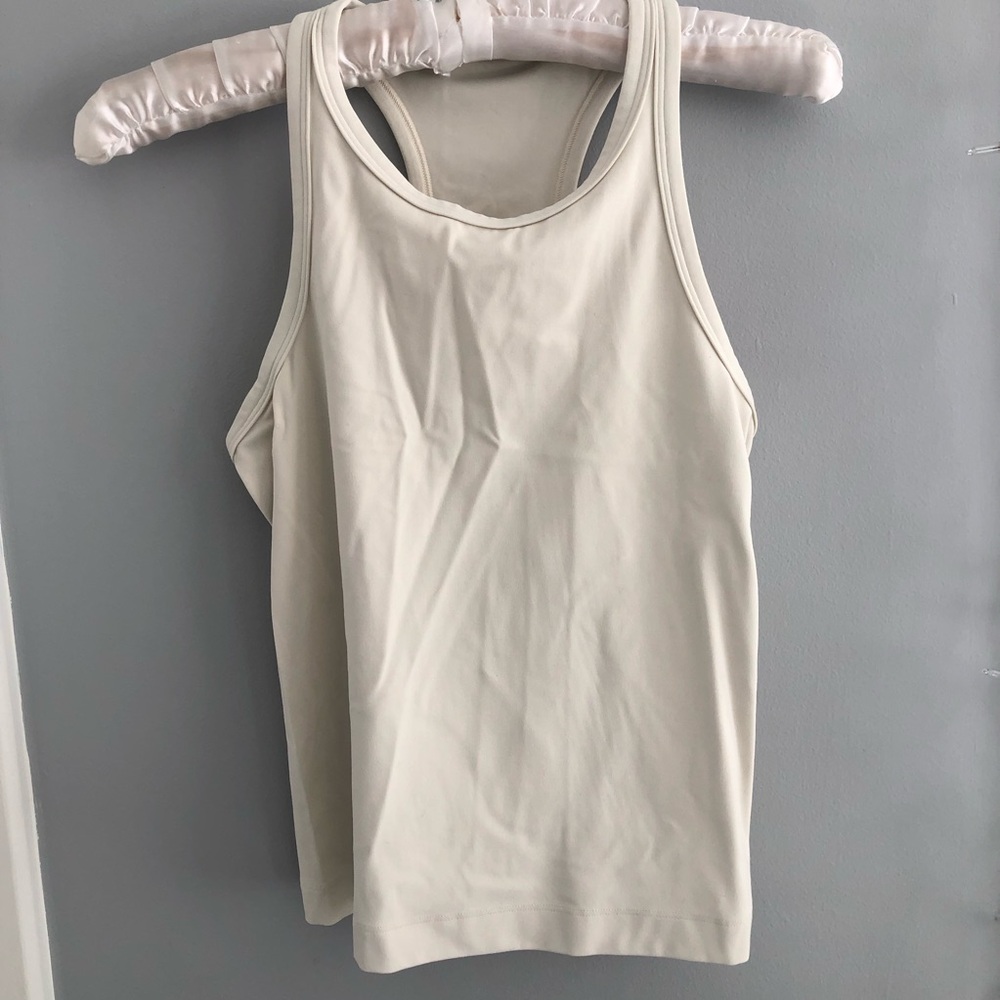 Lululemon Athletica Cream Tank Top